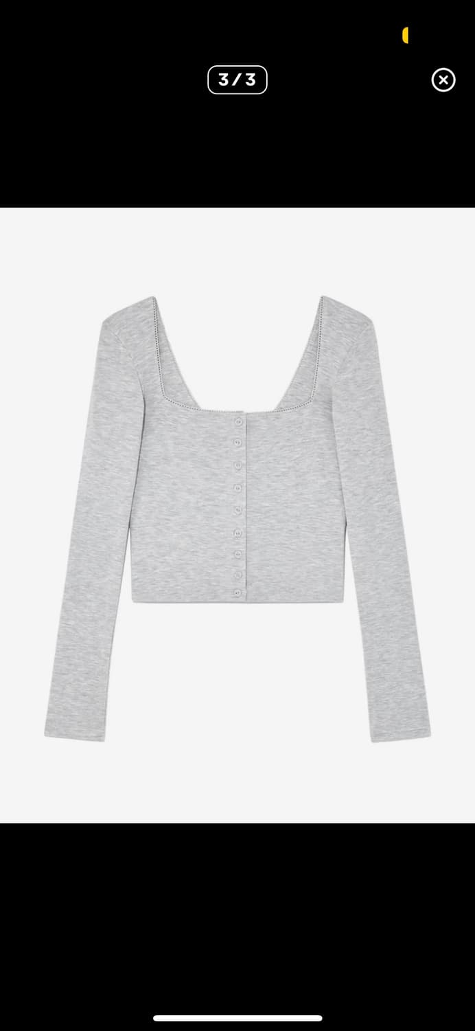 글로니 멜로우 버튼 가디건 상품이미지3