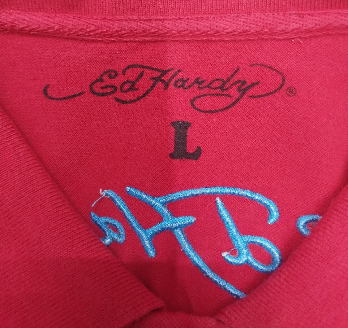 ED HARDY 에드하디 잉어자수 카라티 원피스 L (55까지) 상품이미지3