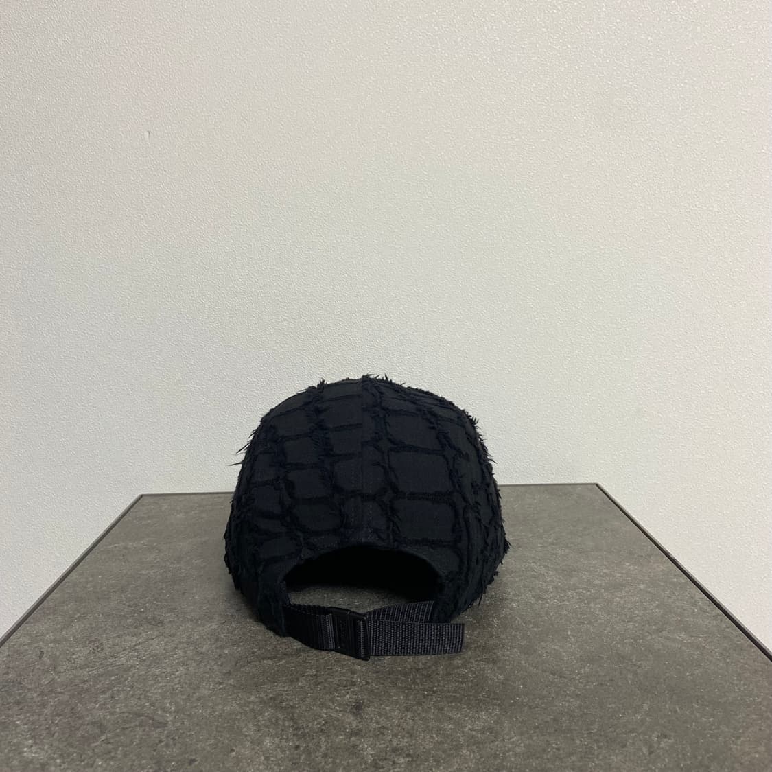 슈프림 프레이드 크록 블랙 박스로고 캠프캡 모자 상품이미지4