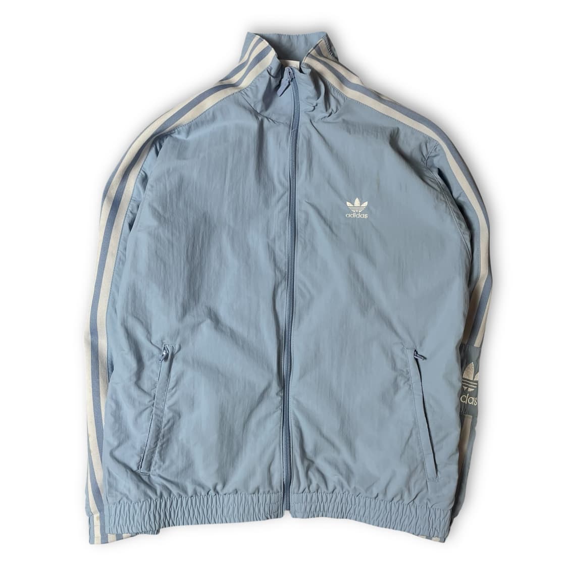 아디다스 스카이블루 솜사탕 트랙탑 바람막이 자켓 XS 상품이미지1