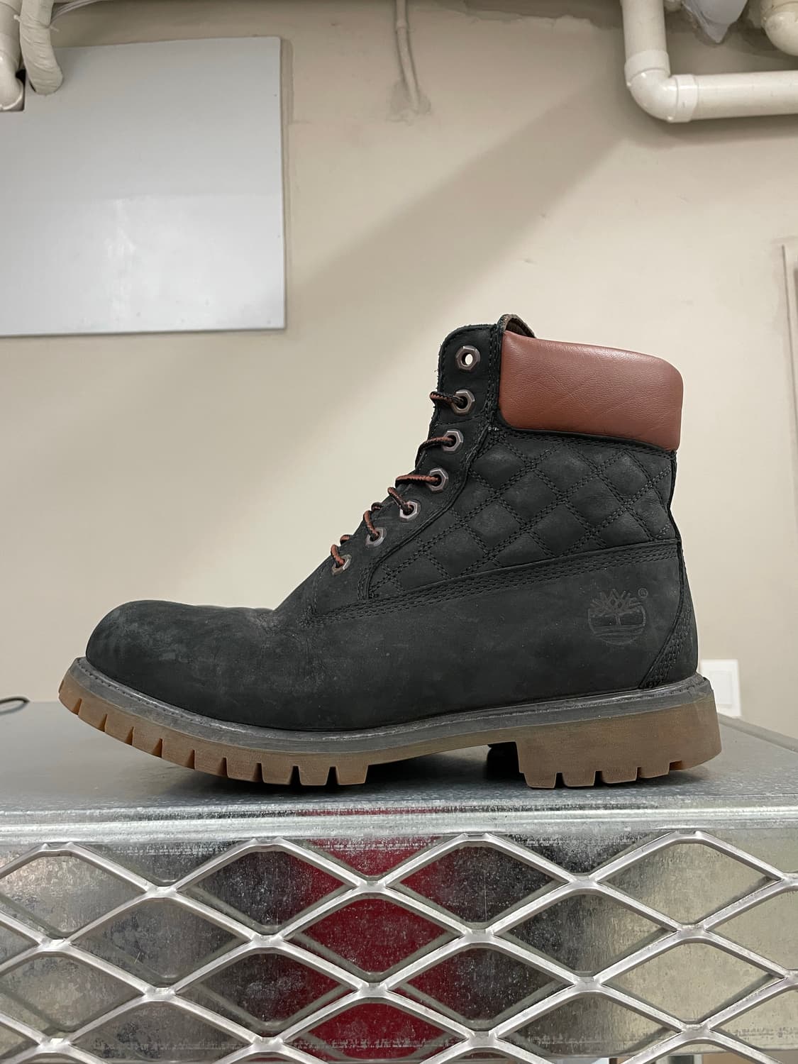 팀버랜드 6인치 퀄티드 부츠 블랙 270 (gr-4711) 상품이미지1