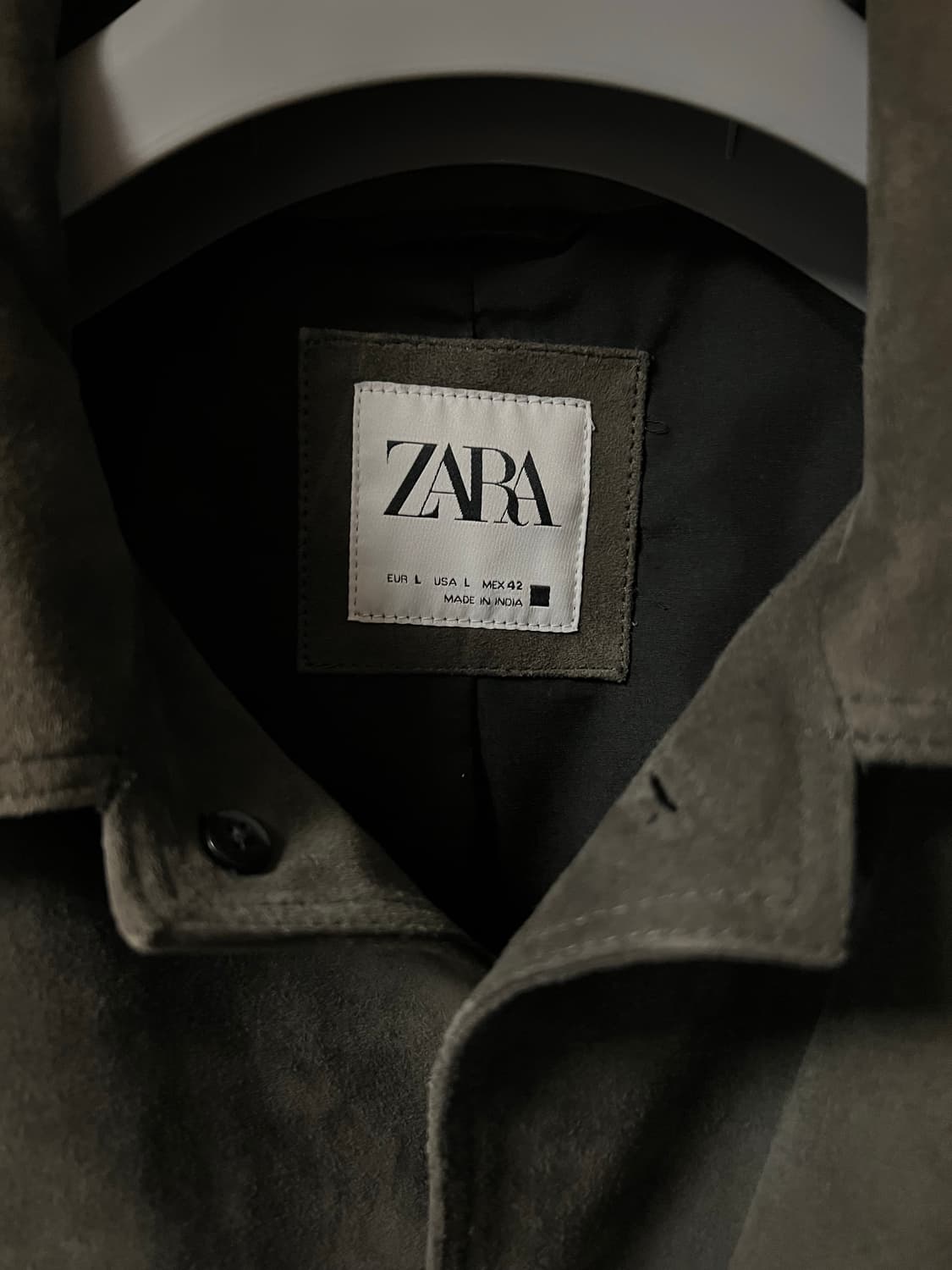 자라 스웨이드 자켓 상품이미지2