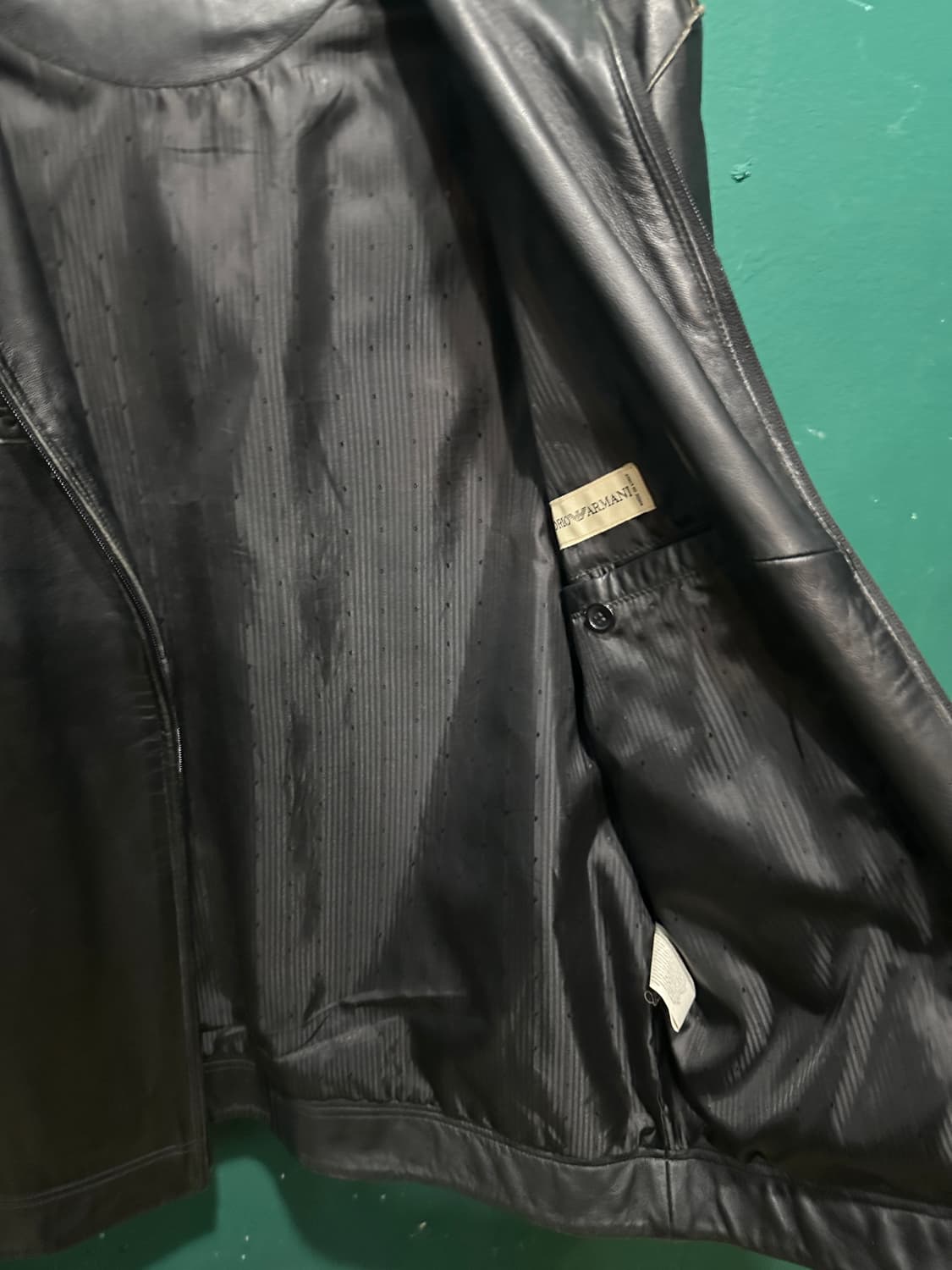 엠포리오 알마니 양가죽자켓 95 상품이미지8