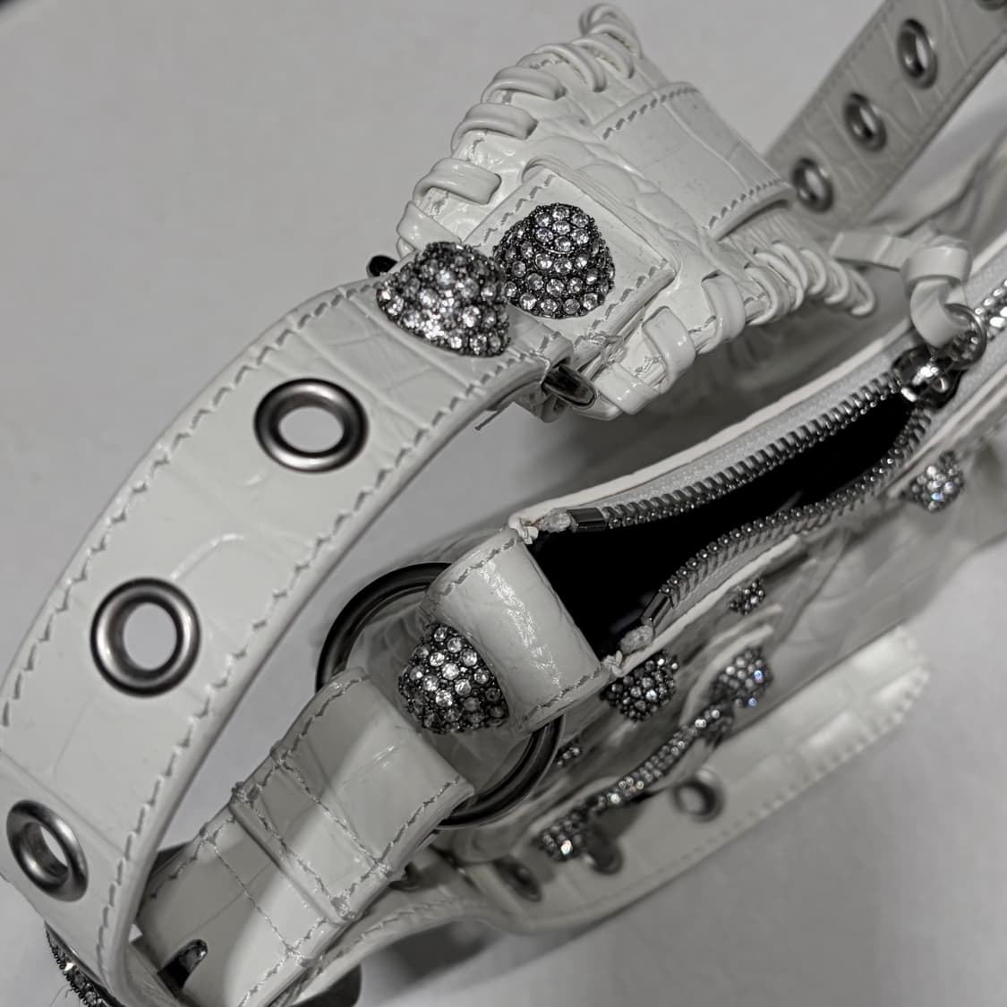 발렌시아가 화이트크리스탈 르카골백 상품이미지3