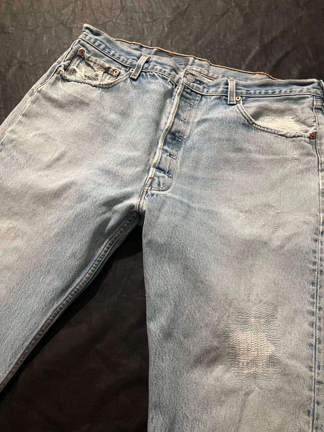 🇺🇸 90s USA 빈티지 리바이스 501XX 데님 팬츠 빅사이즈 상품이미지3