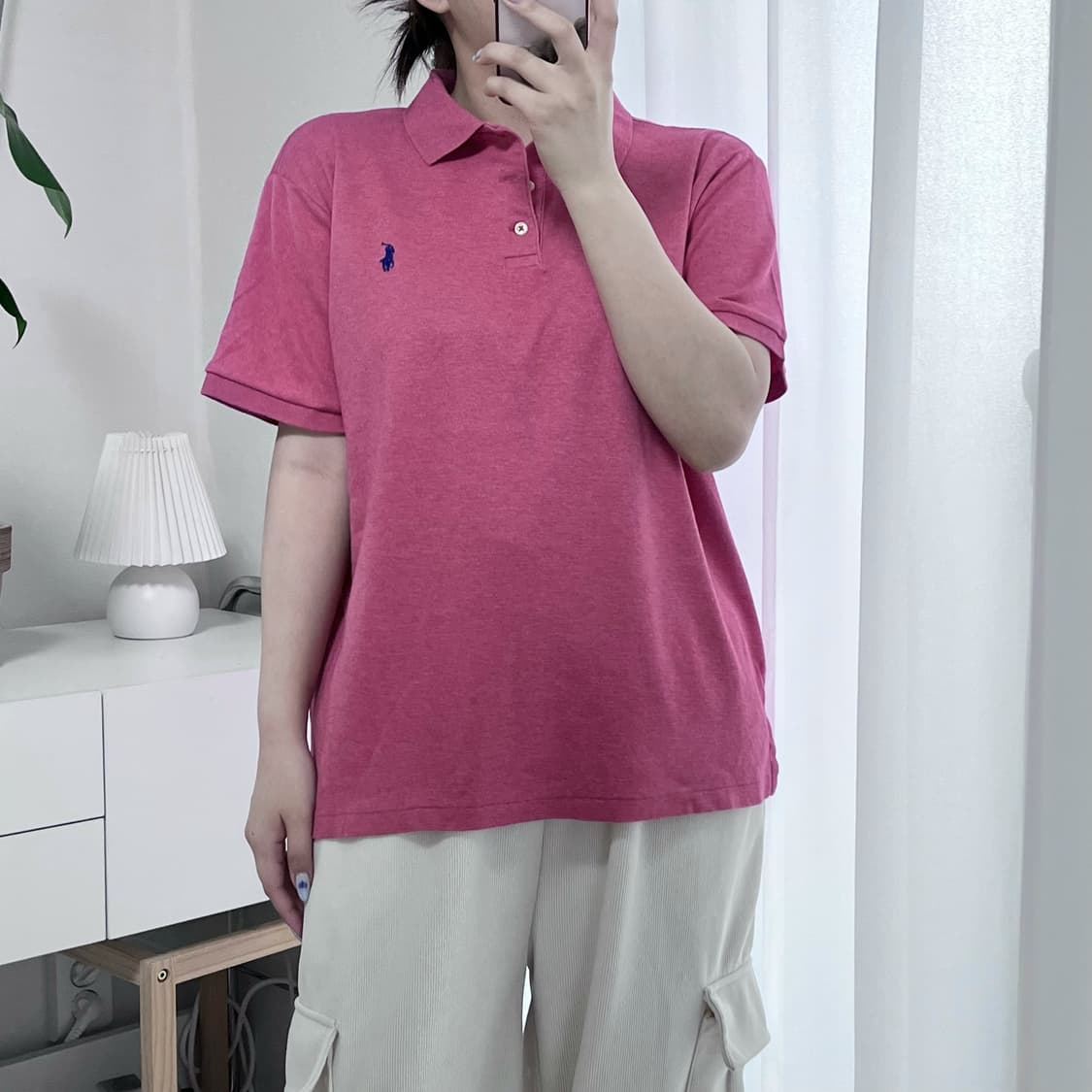 [정품] 폴로 플럼 / 블루포니 반팔카라티 [ L ] 상품이미지3