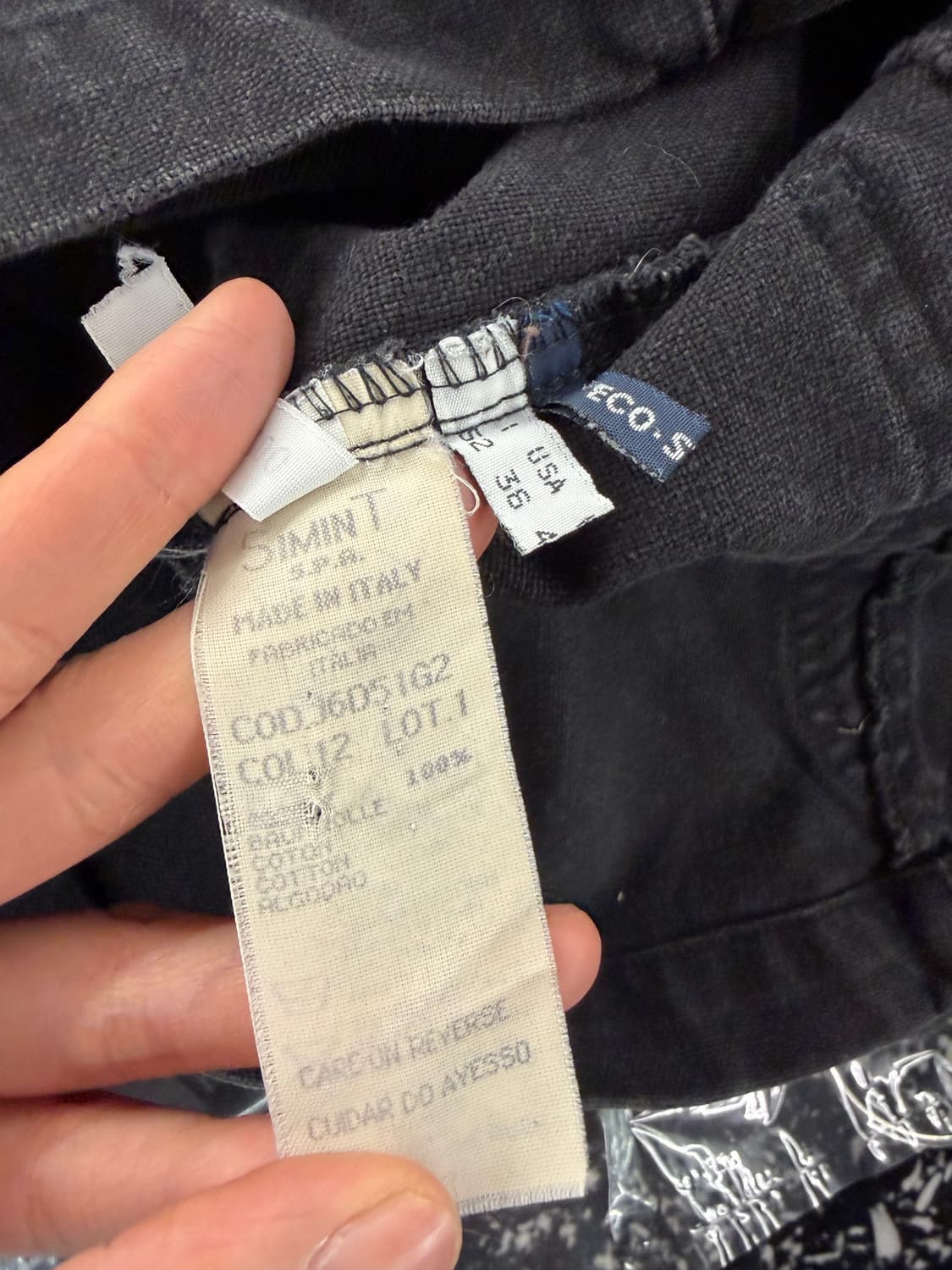 Armani Jeans vinatage black jacket 4 상품이미지7