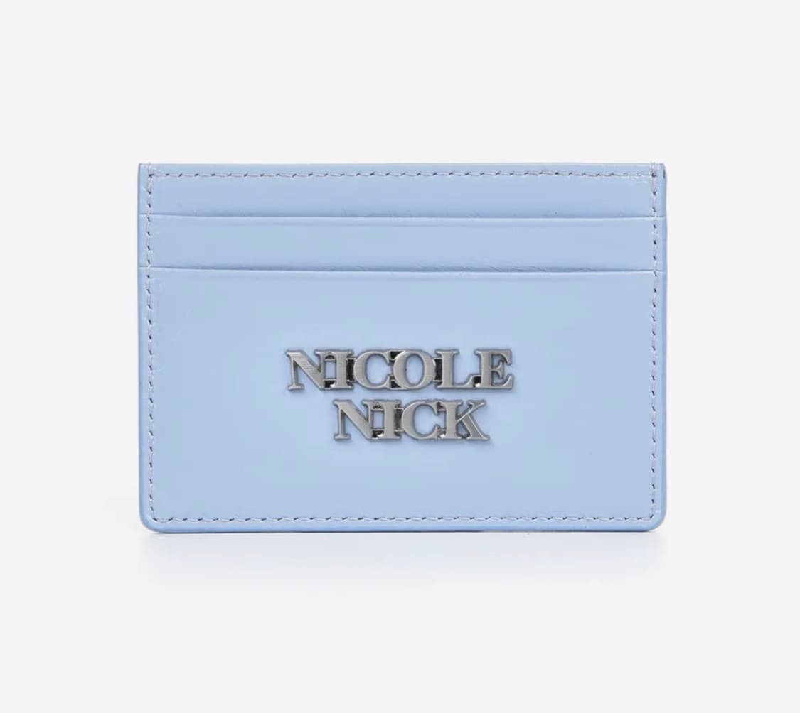 닉앤니콜 지갑 스카이블루 레더 소프트  상품이미지1