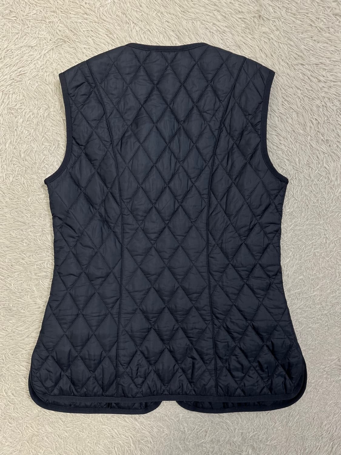 바버 퀼팅 집업 조끼/#2624 상품이미지2