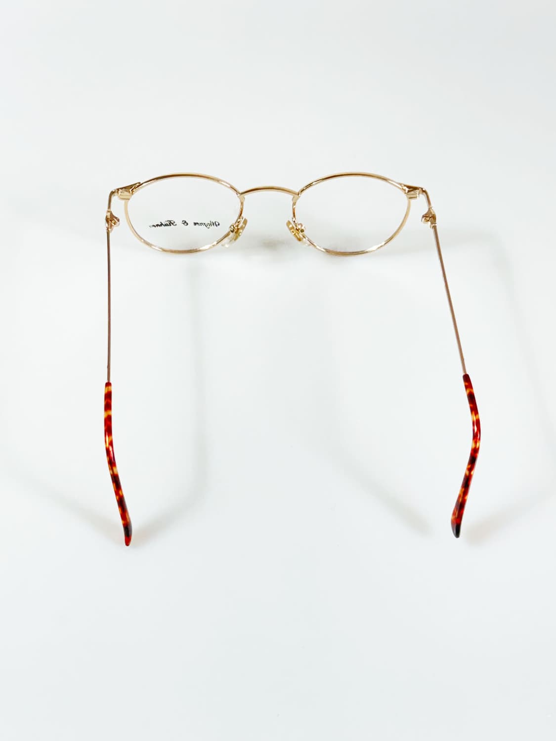 90s 독일제 Wagner & Kuhner 클래식 라운드 빈티지 안경 상품이미지5