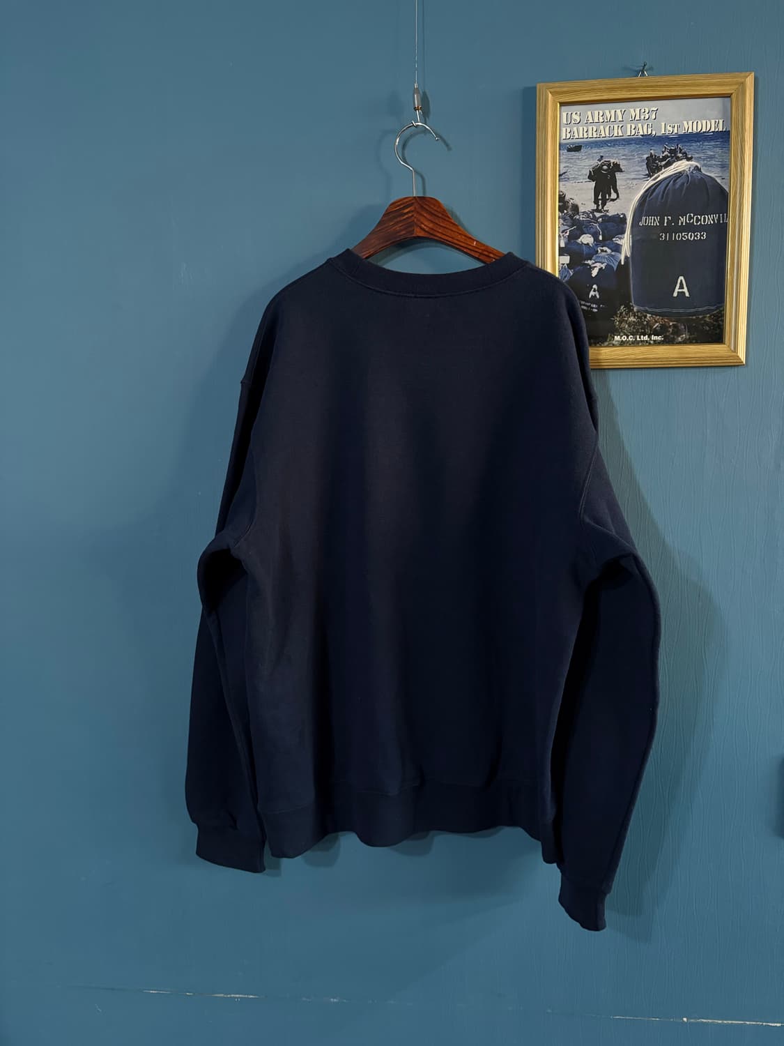 90's Soffe US Navy Sweat shirt. 상품이미지7