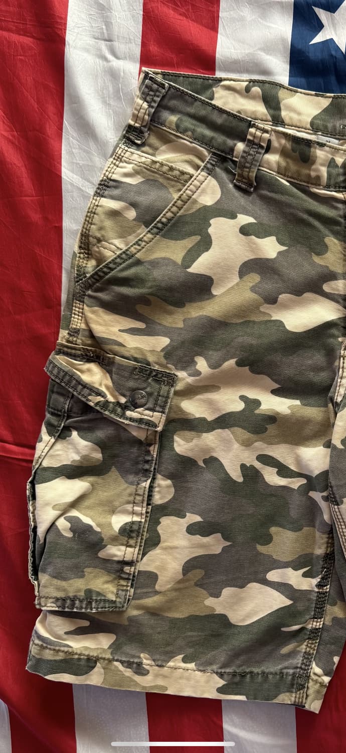 [Carhartt] 칼하트 카펜터 카모 밀리터리 워크팬츠 반바지 c-14 상품이미지2