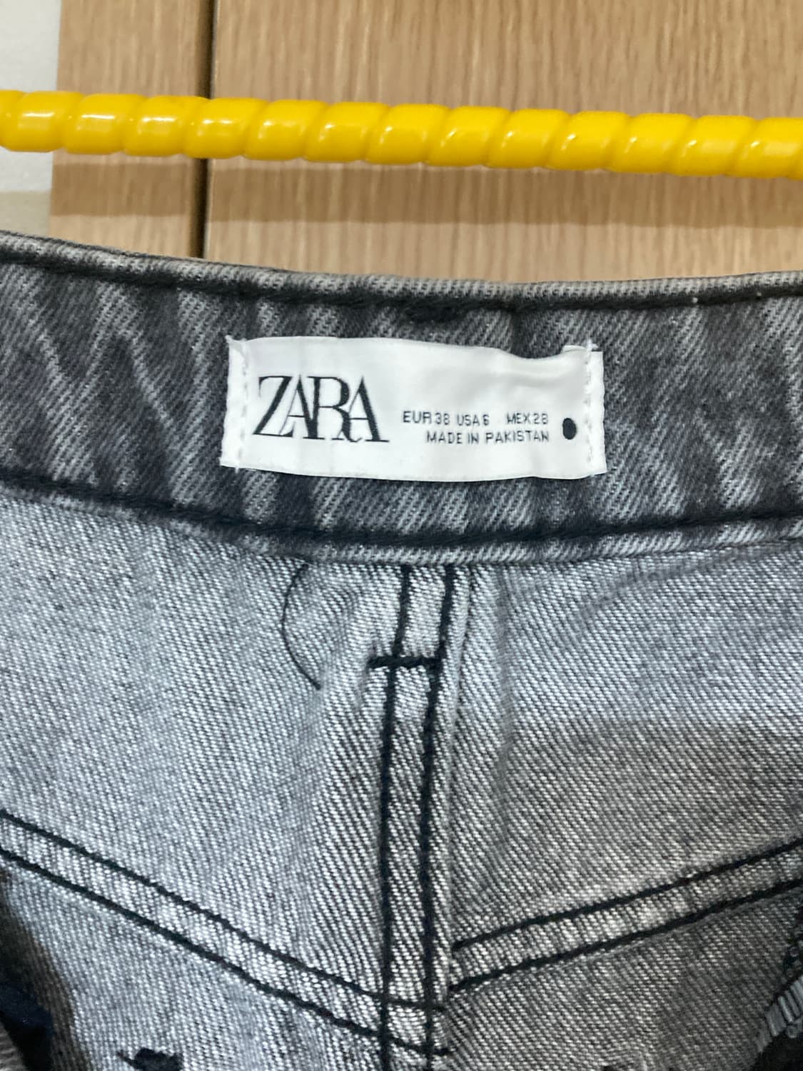 자라 세미와이드 청바지 상품이미지3