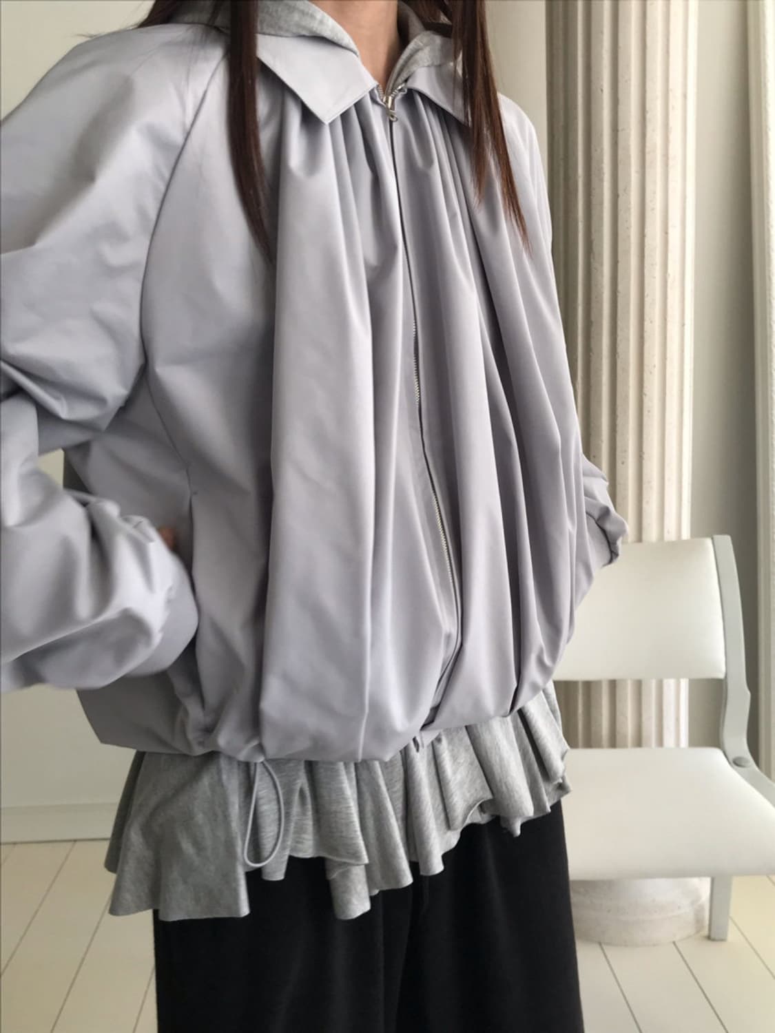 위아 바스크 블루종 점퍼 상품이미지2