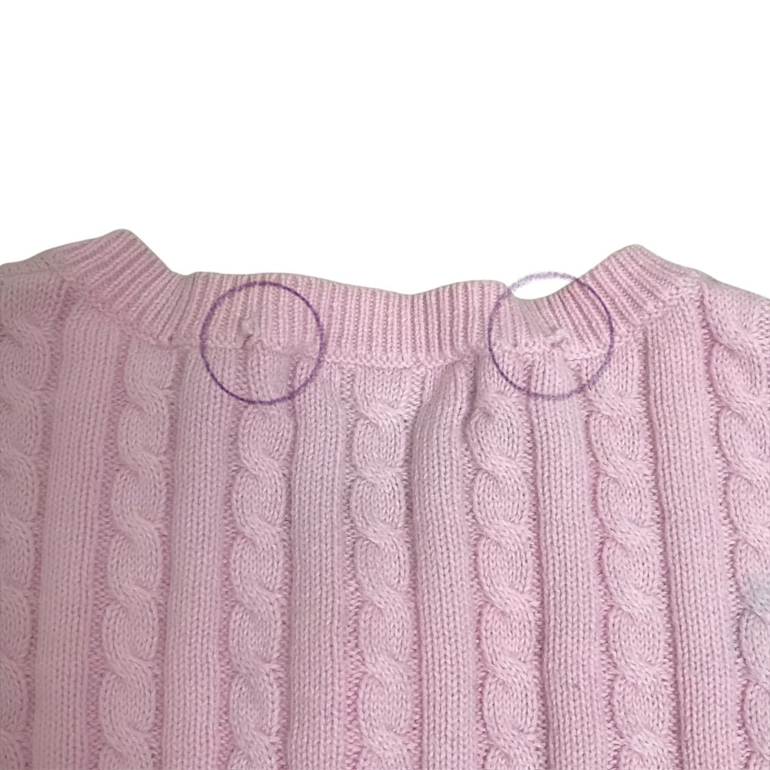 ralph lauren 랄프로렌 핑크 딸기우유 가디건 상품이미지6