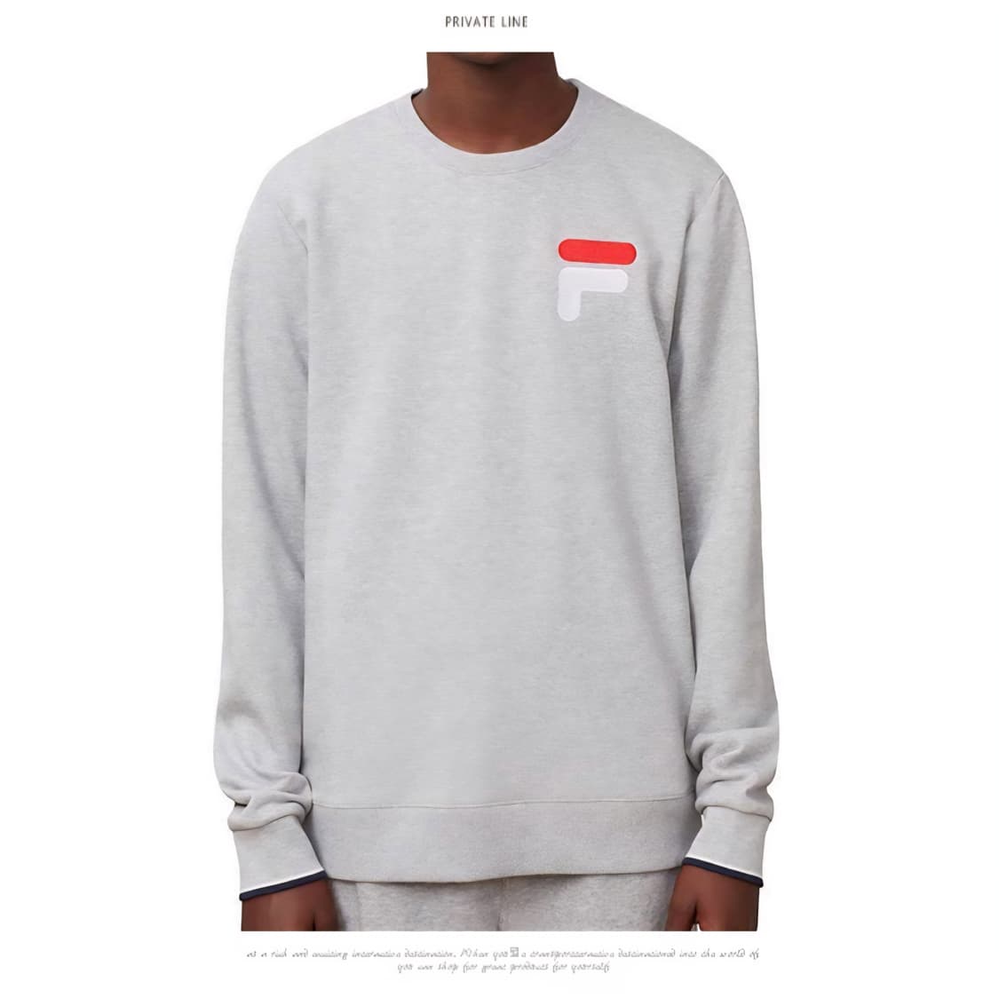 휠라 맨투맨 상품이미지1