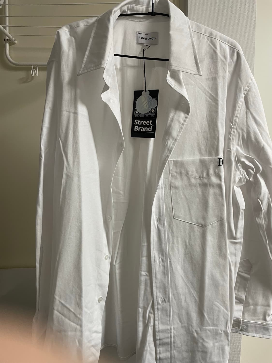 디스펑트 옥스포드 오버핏 셔츠 상품이미지1