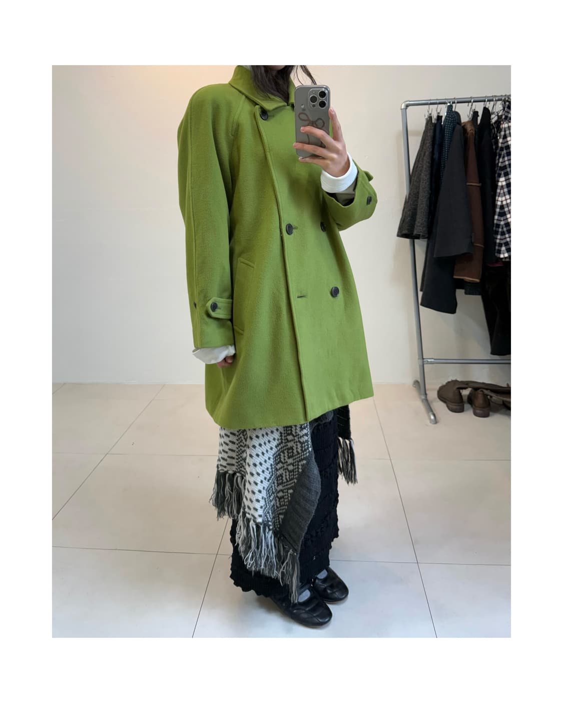 빈티지 울 코트  상품이미지1