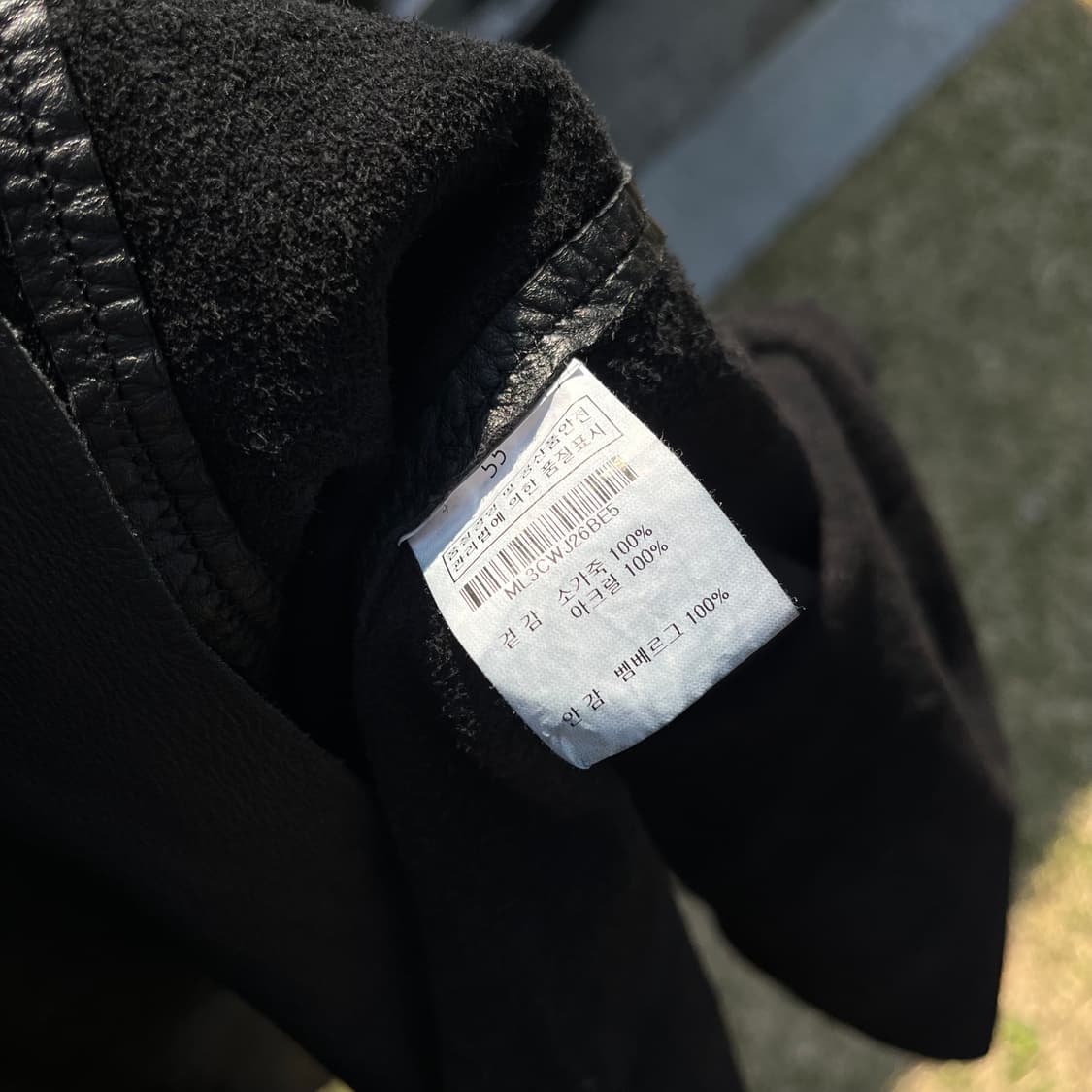 빈티지 소가죽 자켓 릭오웬스 스타일 추천  상품이미지9