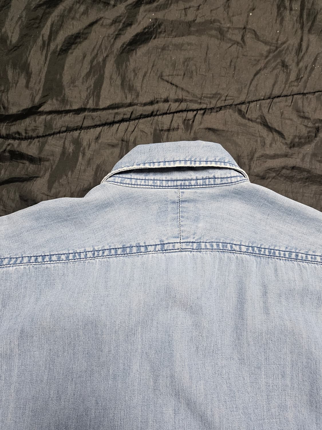 Edwin 연청 데님 셔츠 L 상품이미지9