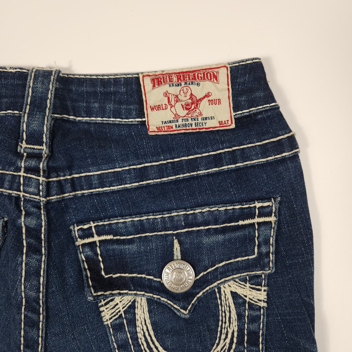 트루릴리전 로우라이즈 부츠컷 데님팬츠  상품이미지4