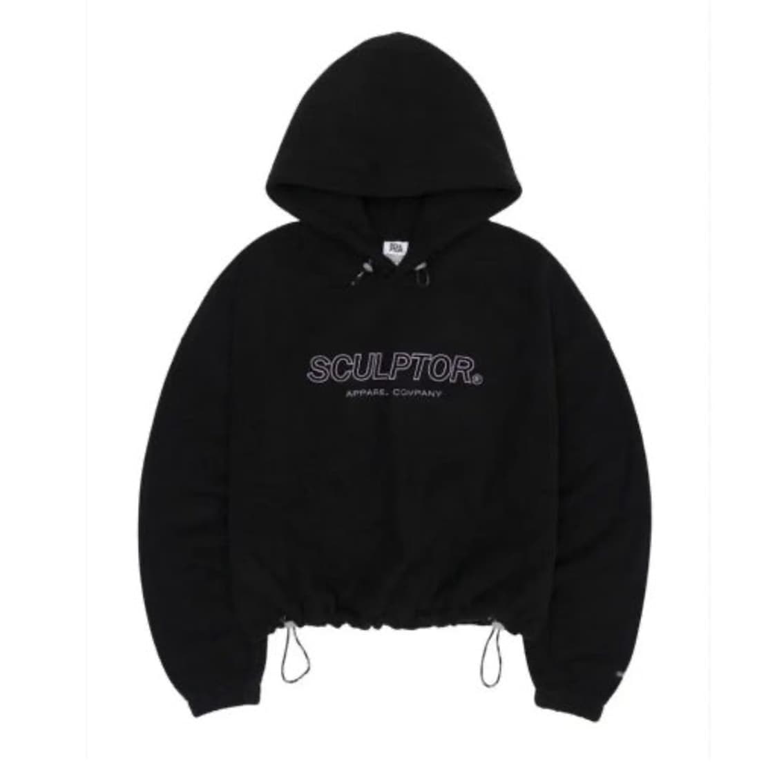 스컬프터 플리스 크롭 후드 상품이미지1
