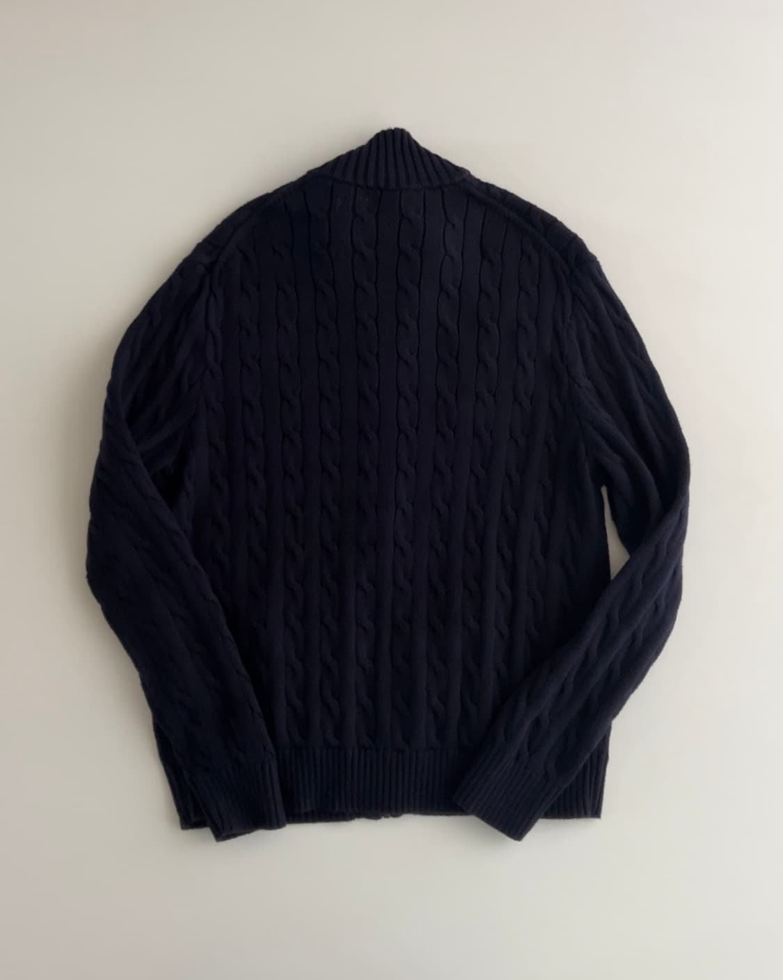 폴로 랄프로렌 케이블 니트 집업 가디건 XL 상품이미지2