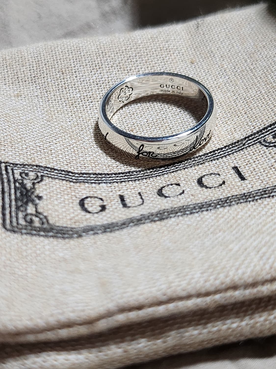 구찌 블라인드 포 러브 반지 15호 상품이미지2