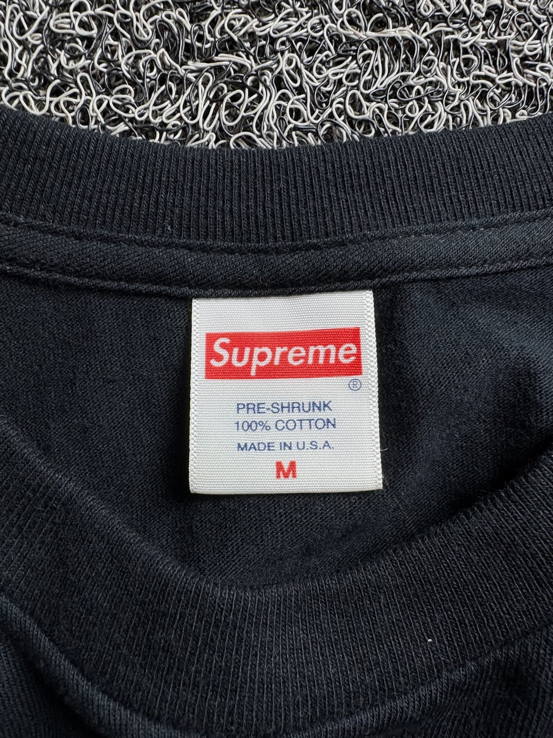 슈프림 엑스레이 티셔츠 블랙 2641 상품이미지3