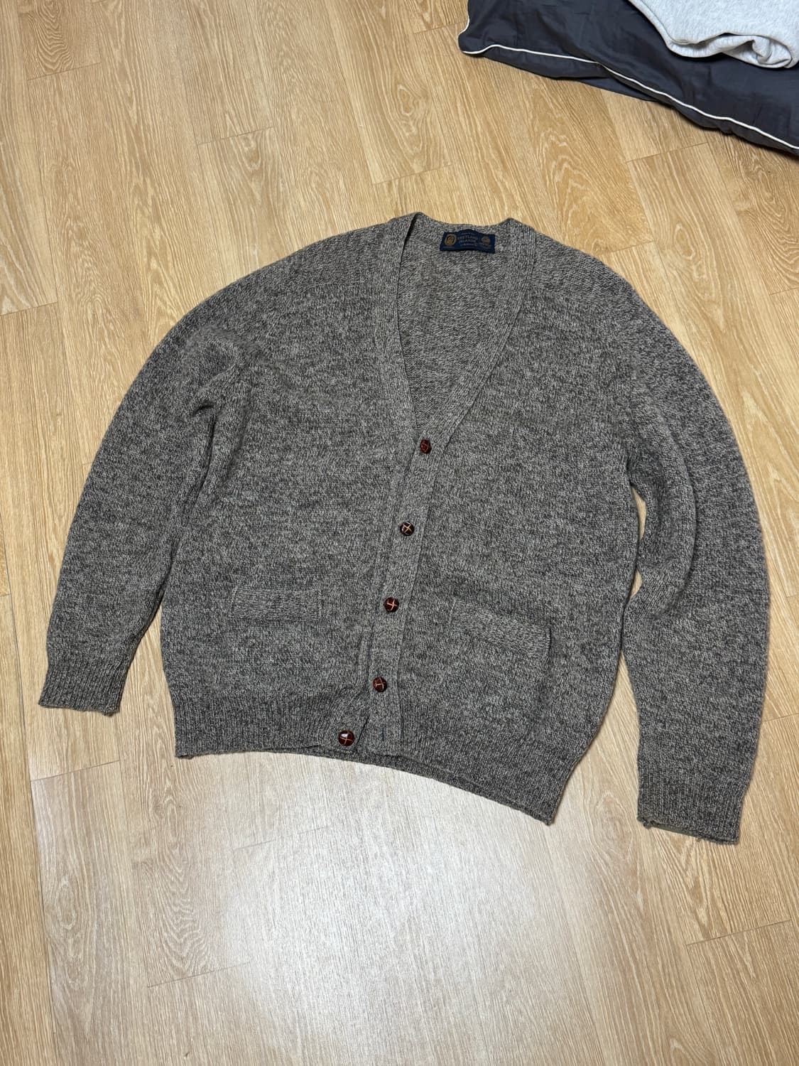 셔틀랜드 울 100% 님성 카디건 상품이미지1