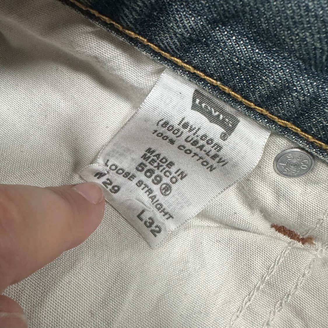 ✨ (바배) 리바이스 569 데님 팬츠 상품이미지5