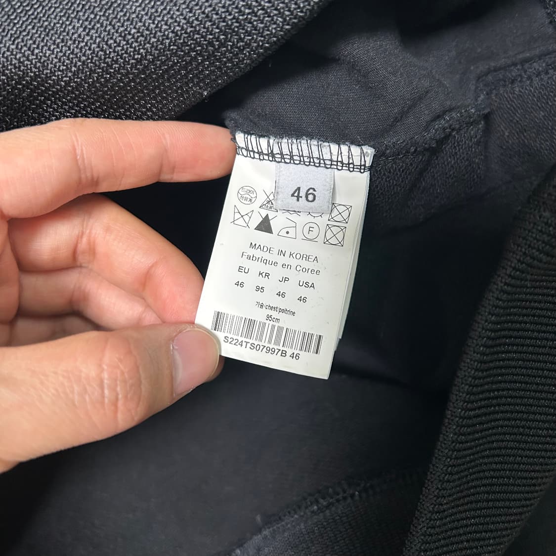 (46) 솔리드옴므 백프린트 라운드 맨투맨 상품이미지8