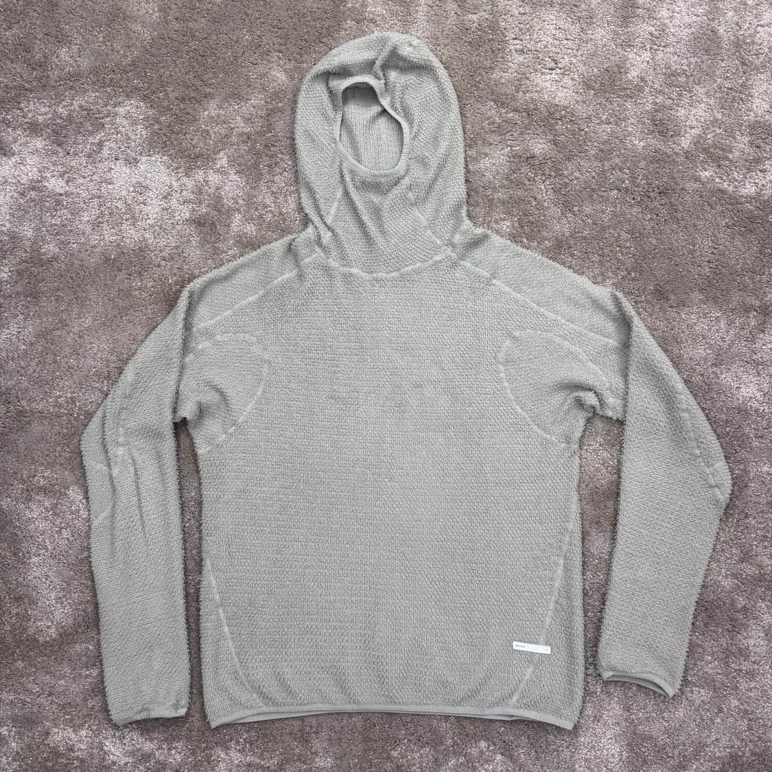 [xl] 새티스파이 고스트플리스 후디 문 컬러 상품이미지1