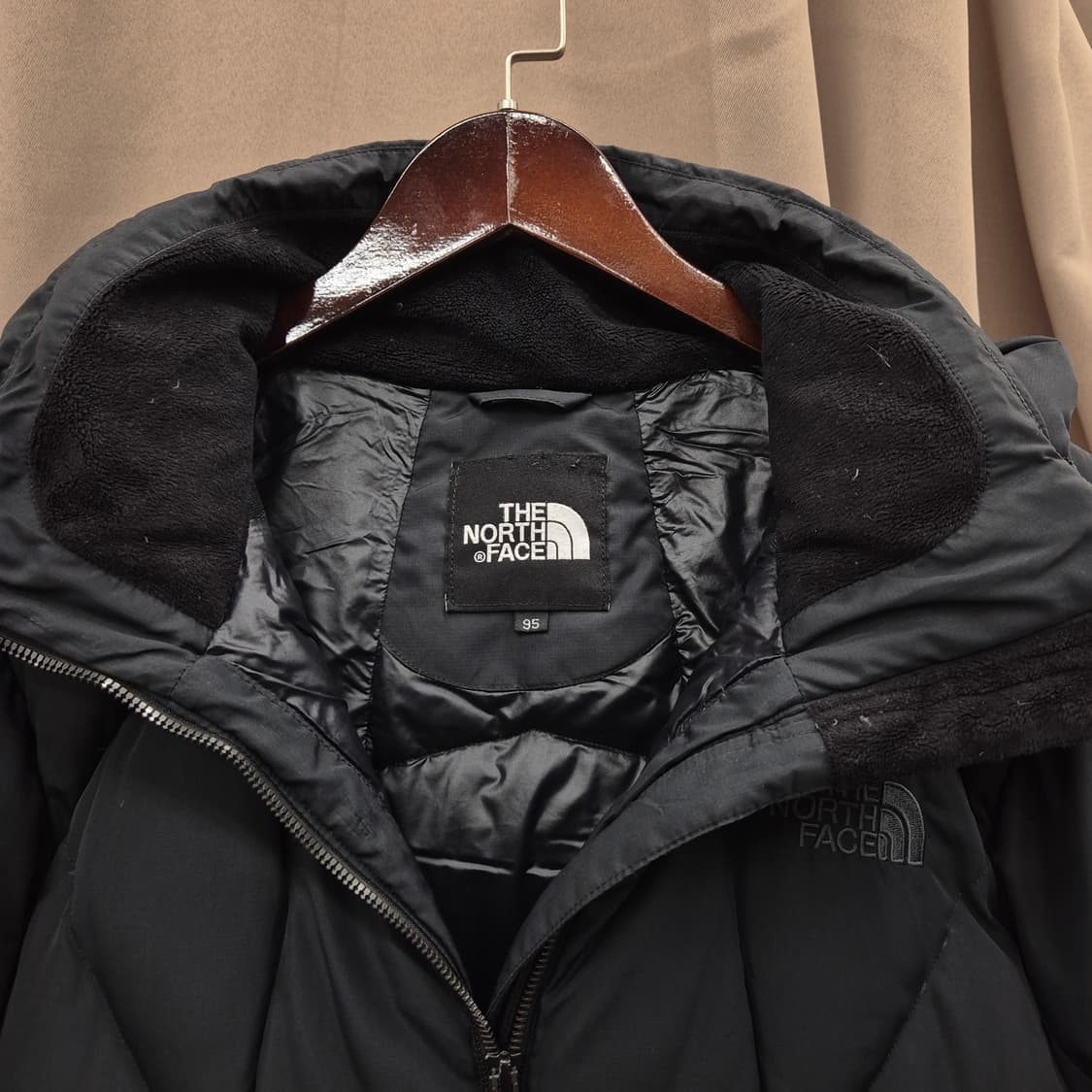 노스페이스 여성 후드 패딩 95 상품이미지2