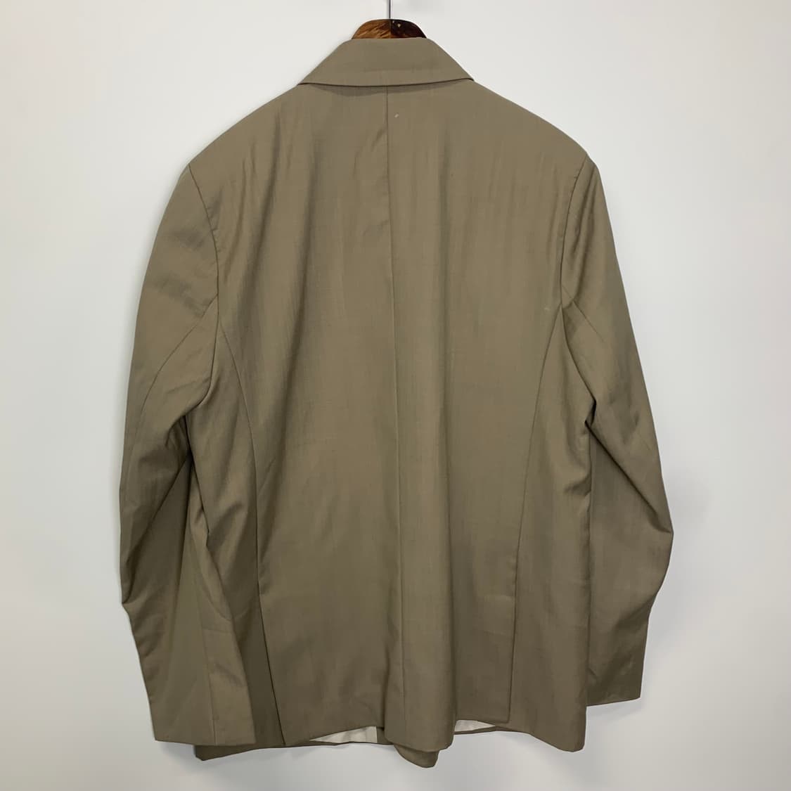 르마드 베이지 버튼 싱글 블레이저 자켓 상품이미지4