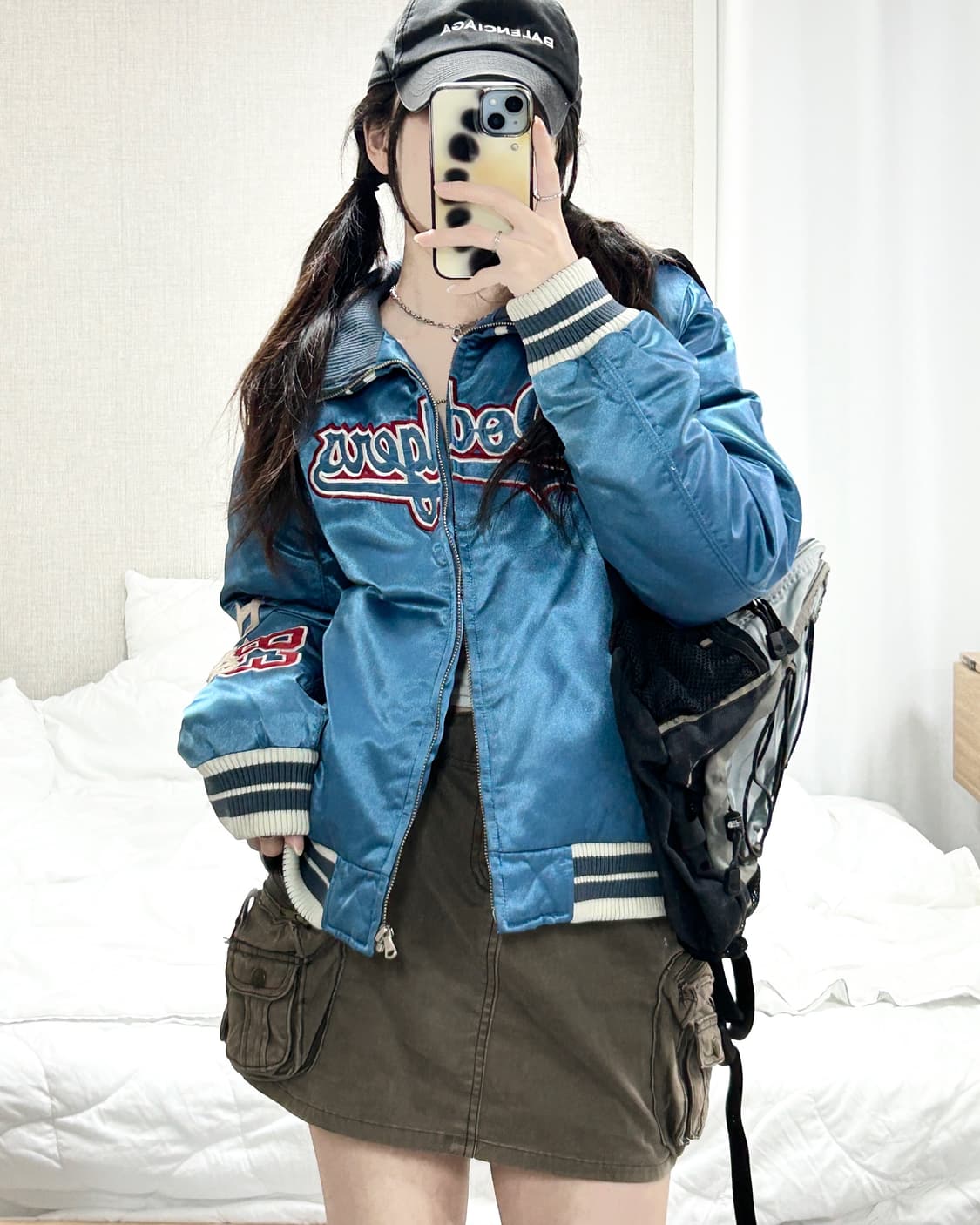 MLB LA다저스 덕다운 바시티자켓 상품이미지3