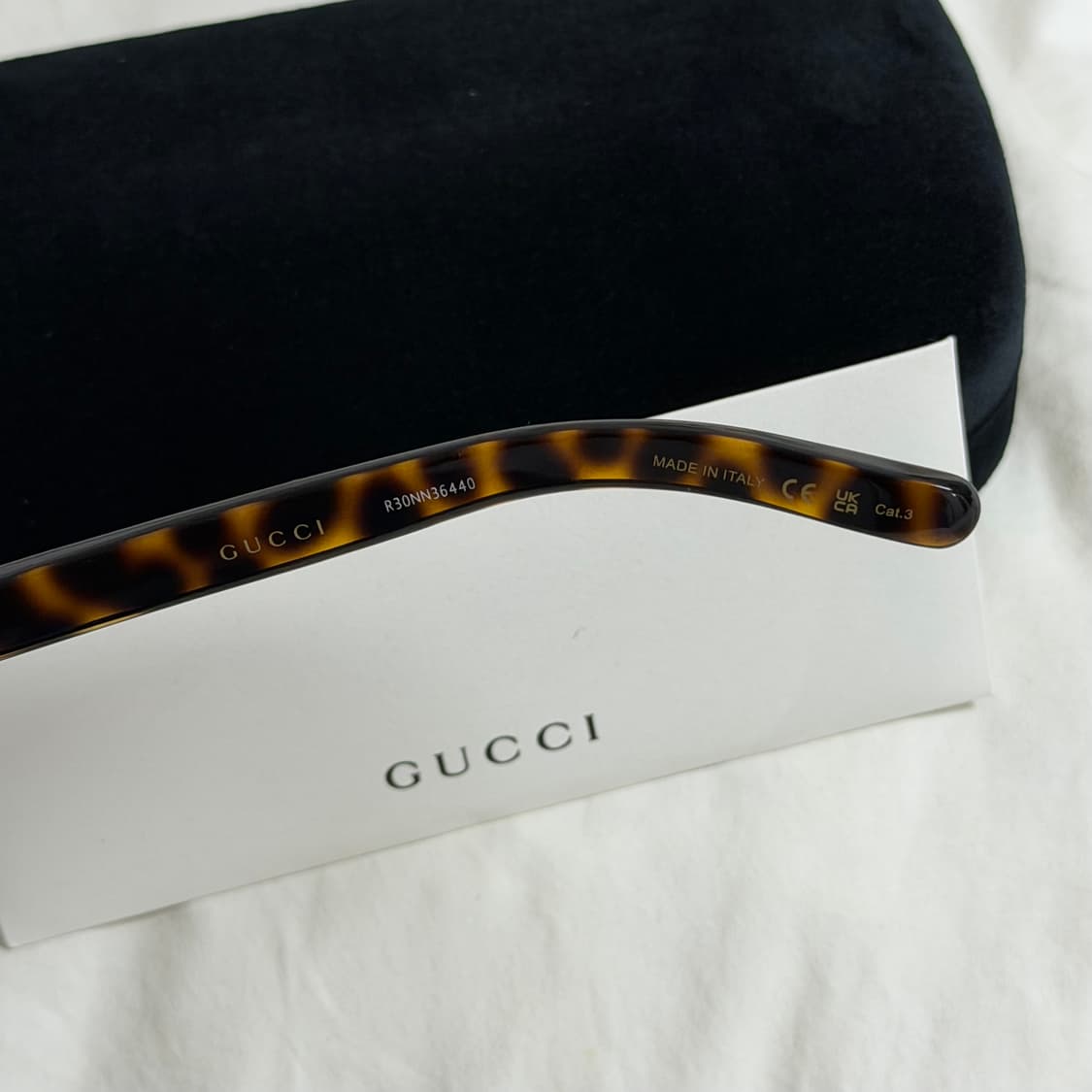 (OS) Gucci 구찌 로고 템플 하바나 선글라스 레오파드 상품이미지6