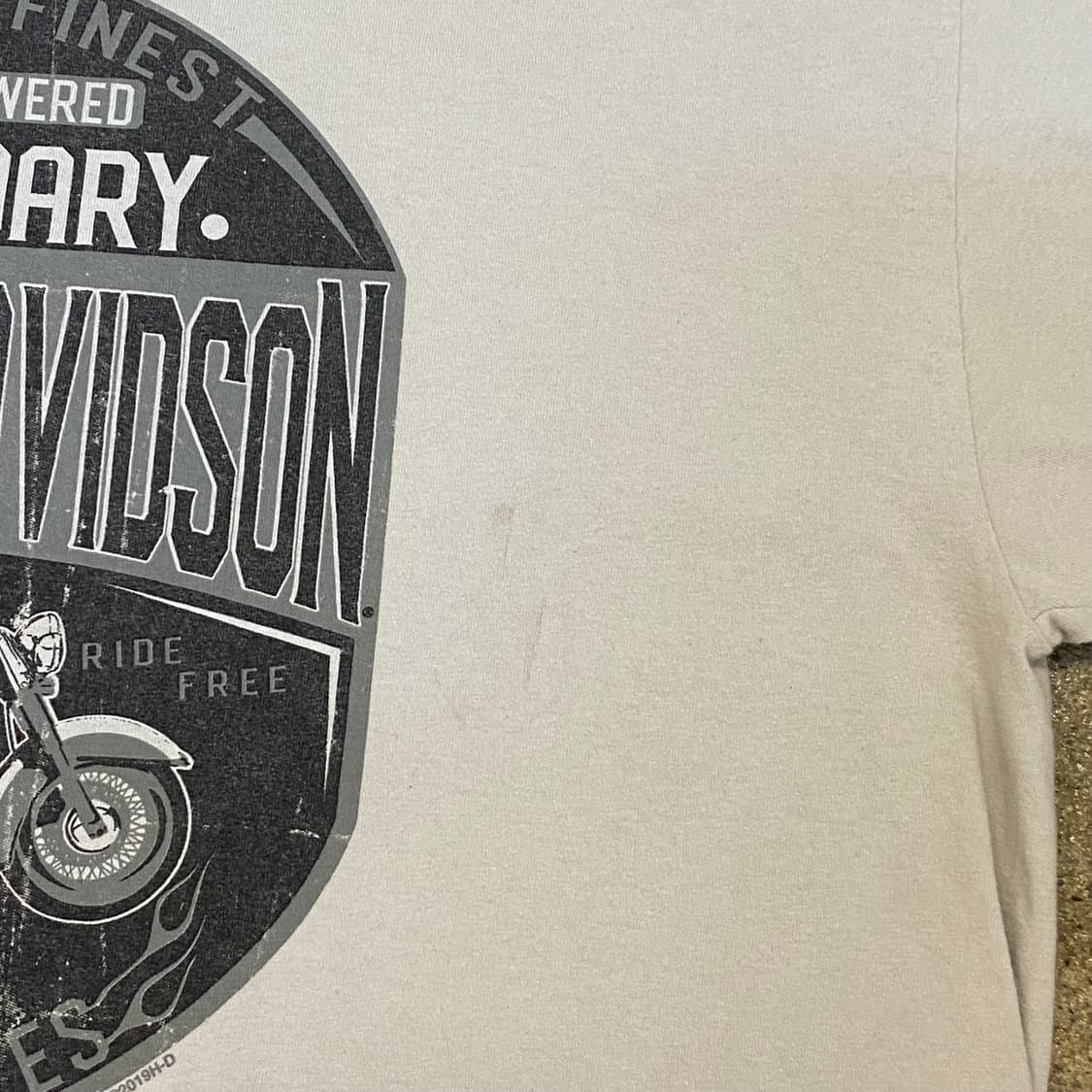 미국 빈티지 할리데이비슨 라스베가스 레전더리 반팔티 상품이미지4