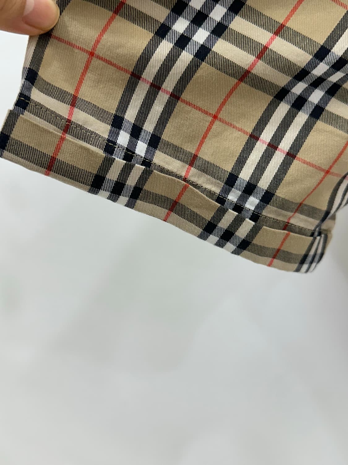 버버리 체크 여성 남방 상품이미지4