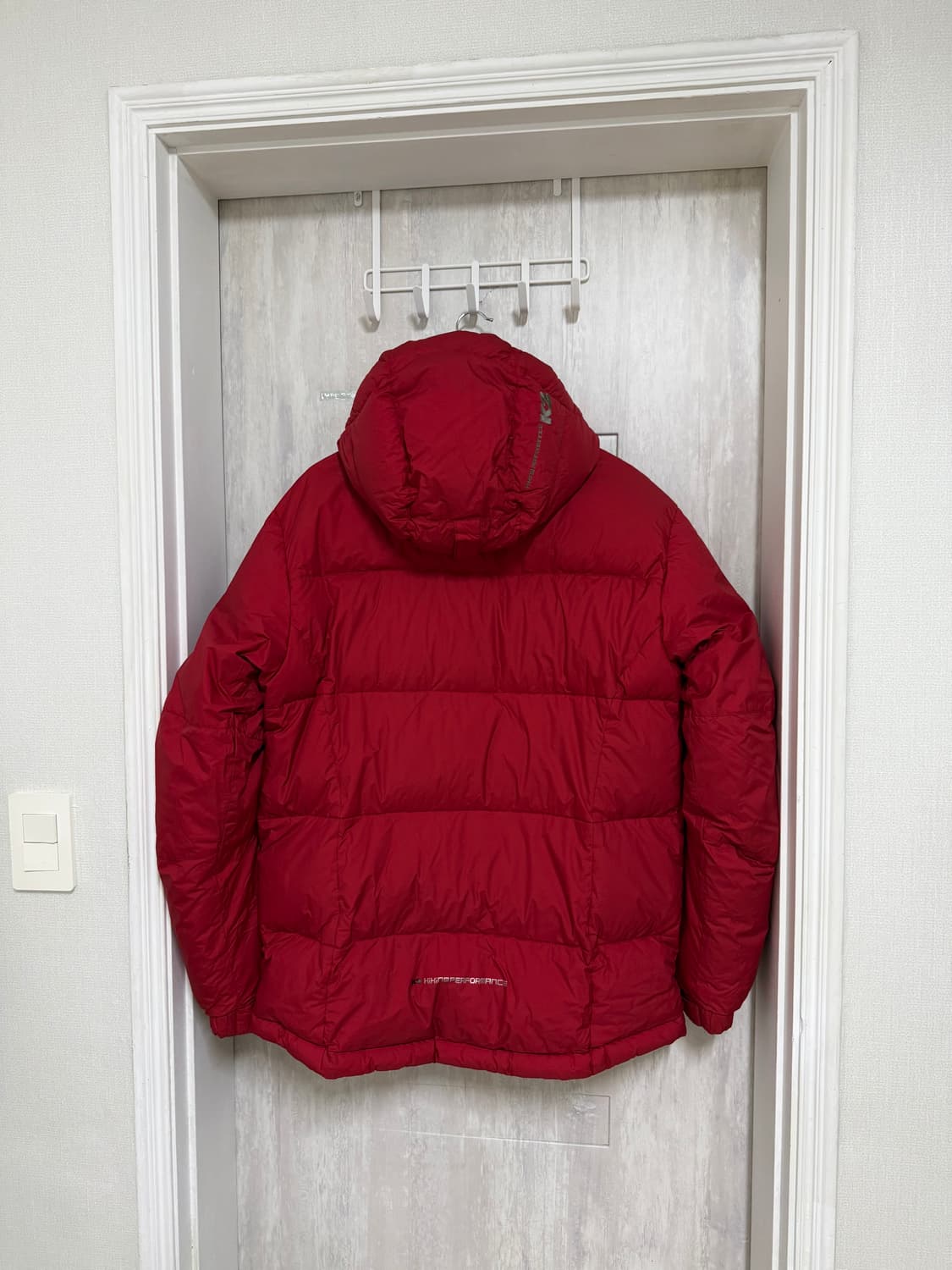 남성 105 / K2 덕다운 패딩 레드 상품이미지8