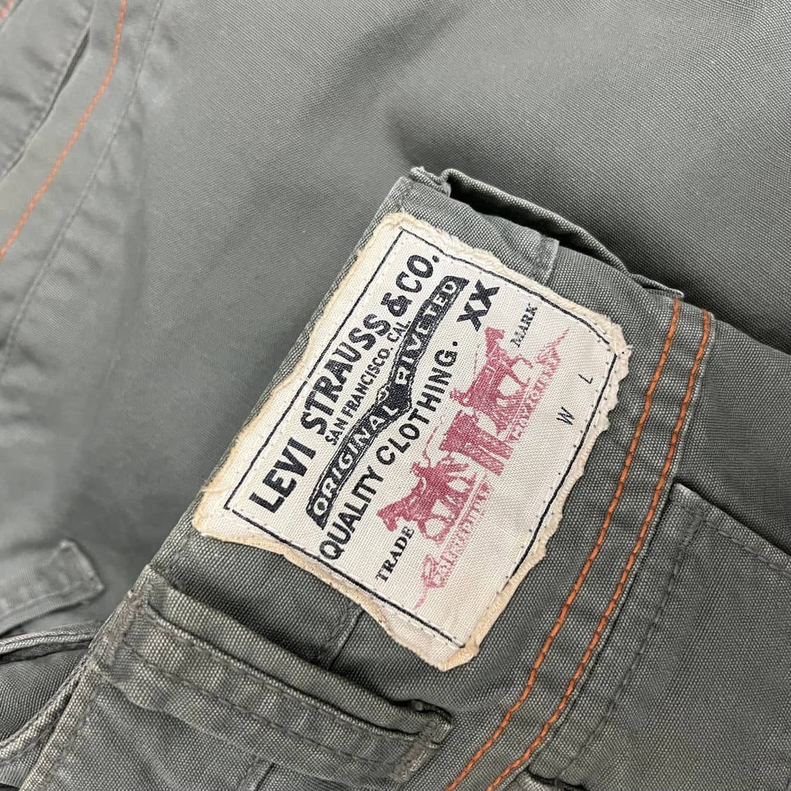 리바이스 카고포켓 미니멀 와이드 팬츠 상품이미지7