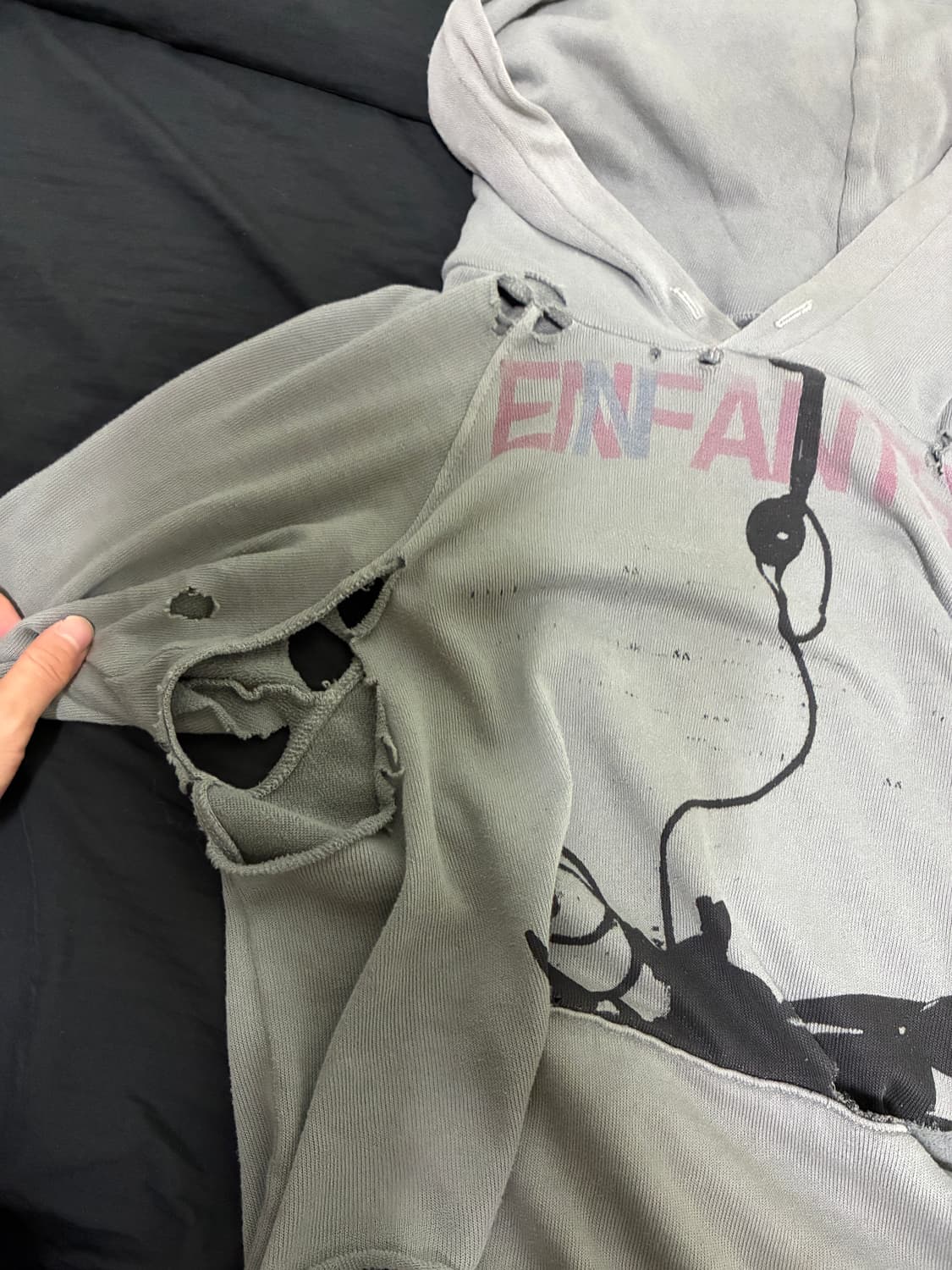 ERD “Forget To Answer” 25ss 후드파커 상품이미지4