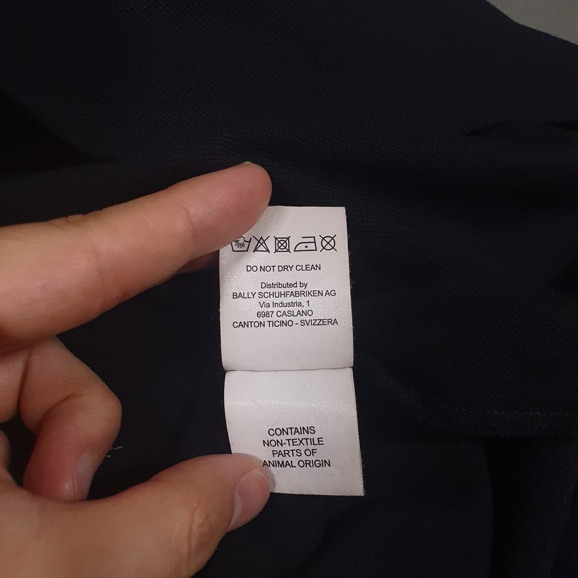 L) 정품 BALLY 발리 멀티 컬러 트윈팁 포켓 반팔 카라티 폴로 셔츠 상품이미지9