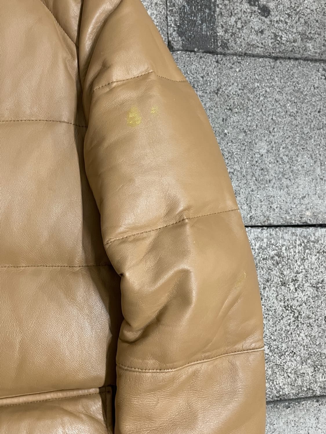 빈티지 가죽 패딩  상품이미지4