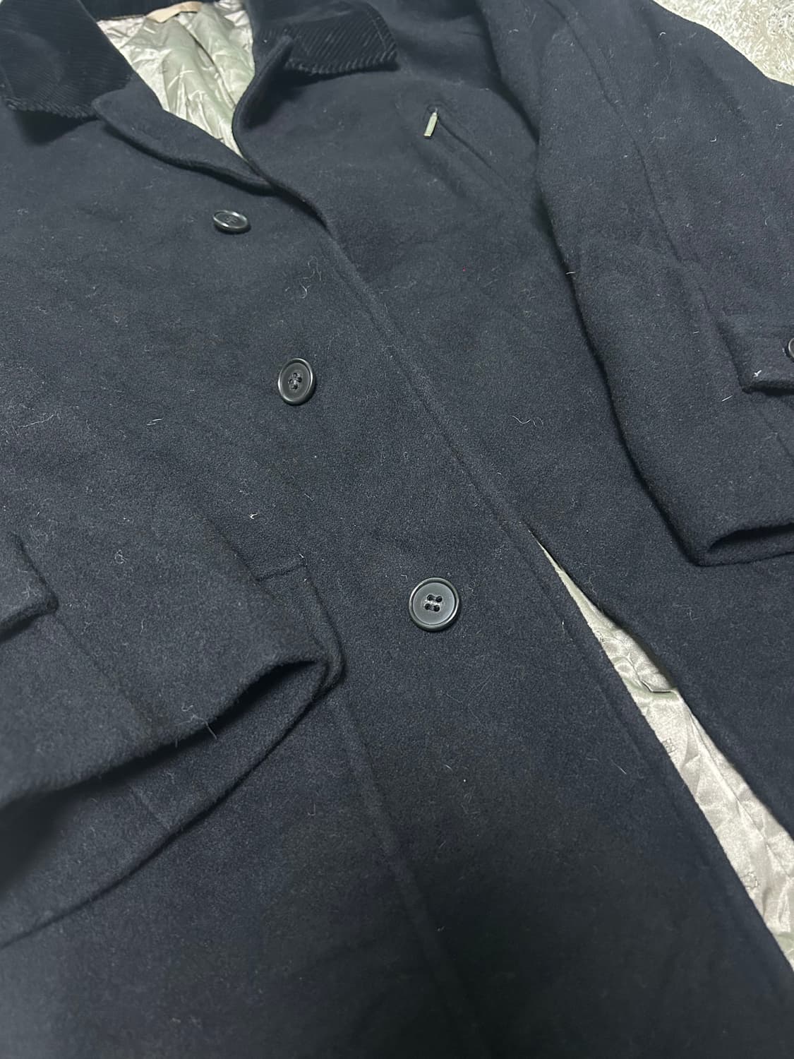 일본판 DOLCIS 카라 코듀로이 코트 사이즈 105~110 상품이미지2