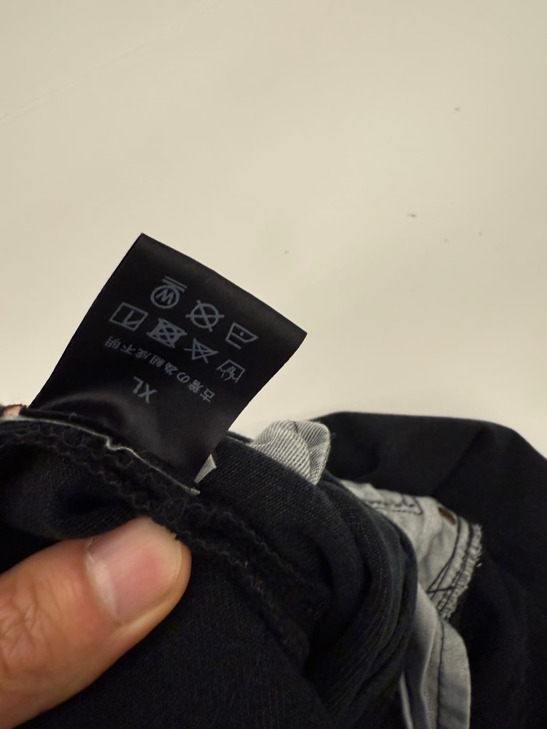 올드파크 배기진 블랙 xl 상품이미지4