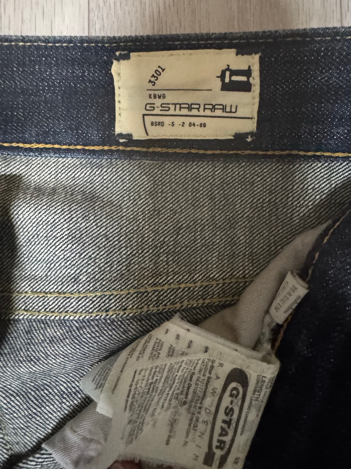 지스타로우 30-31 청바지 상품이미지9