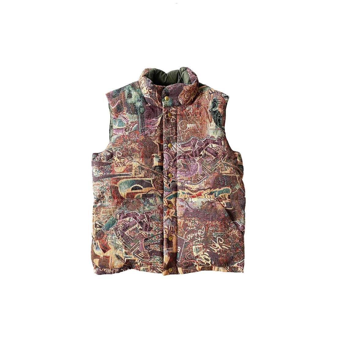 [L] 블레스 그래피티 푸퍼 베스트 상품이미지1