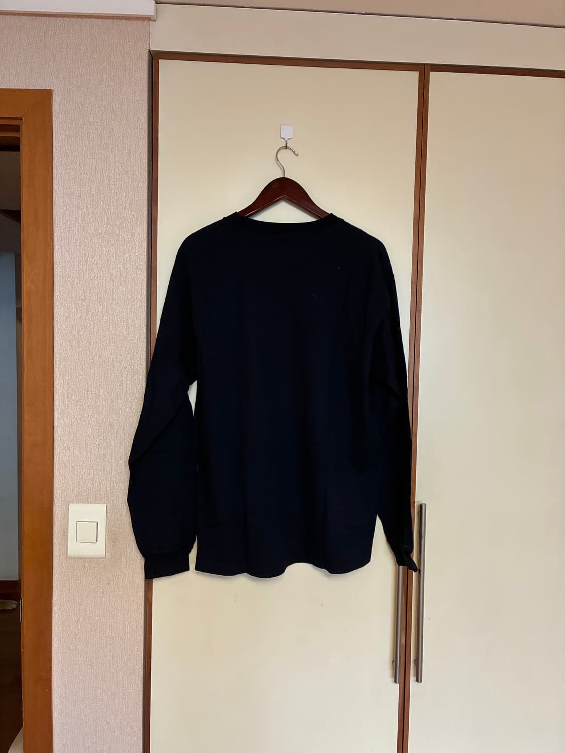 dime 롱슬리브 네이비 상품이미지2