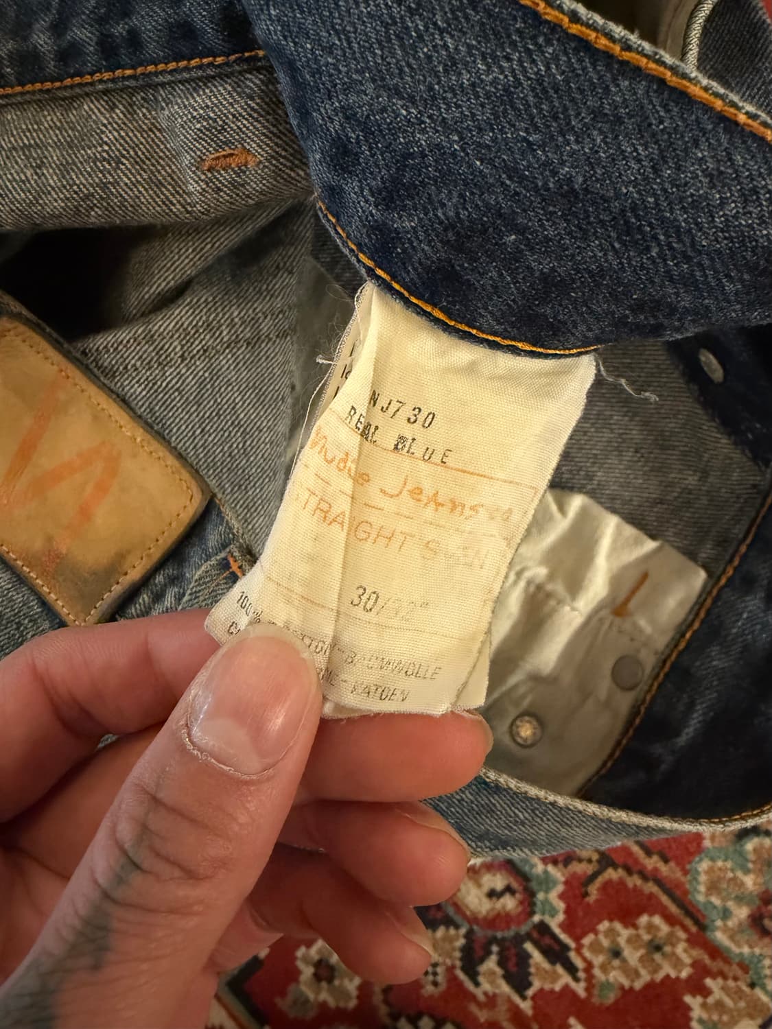 누디진 스트레이트 스벤 스트레이트 핏 상품이미지4